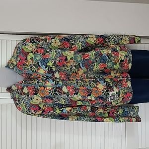 Disney Multicolor Floral Hoodie